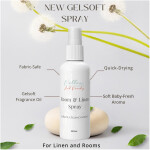 Room & Linen Spray – Gelsoft Scent Fabric-Safe & Quick-Drying | Mellow and Peachy - Image 2