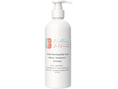 Mellow & Peachy Citrus Welcome Gentle Hydrating Body Wash 500ml