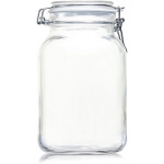 Glass Store-It Clip Top Jar 2L – Airtight Storage with Chocolates, Sweets, or Nougat