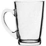 Consol Glass San Marco Latte Mugs 225ml 4 Pack
