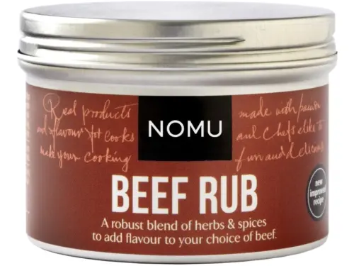 NOMU Beef Rub 50g tin