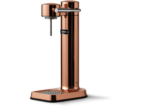 aarke Carbonator 3 copper sparkling water maker front view