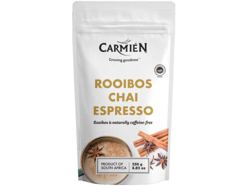 Carmién Rooibos Chai Espresso 250g pack