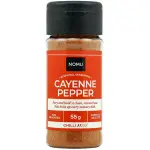 NOMU Cayenne Pepper 55g bottle front view