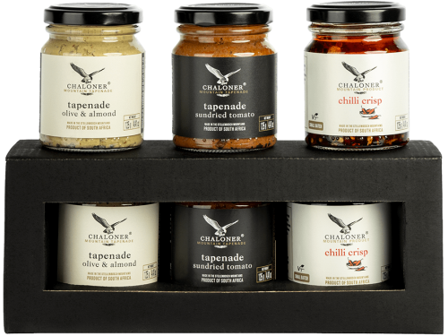 Chaloner Savoury Surprise Trio Gift Pack – front view