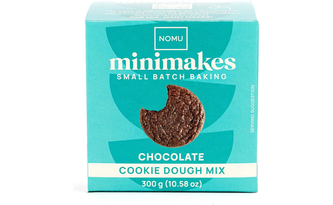 NOMU Chocolate Cookie Dough Mix packaging front view