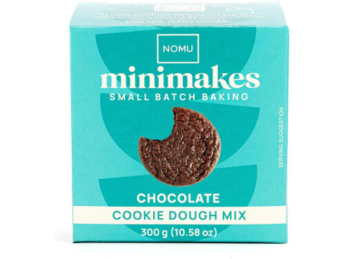 NOMU Chocolate Cookie Dough Mix packaging front view