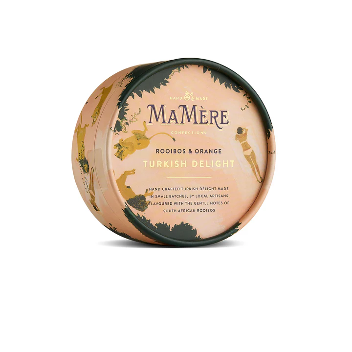 JustOneMoreAssBoxes2000px Ma Mère Rooibos & Orange Turkish Delight 225g box front