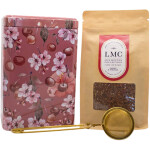 LMC Cherry and Hibiscus Rooibos Tea with Stainless Steel Strainer