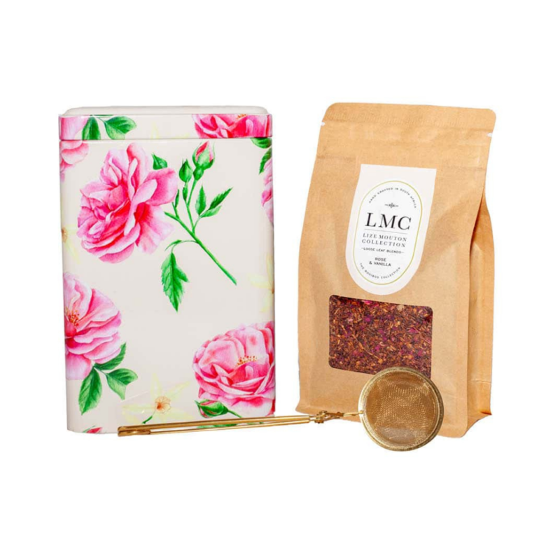 LMC Rose & Vanilla Loose Leaf Tea Tin 100g
