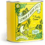 Funky Ouma Lemon and Herb Salt Tin front view