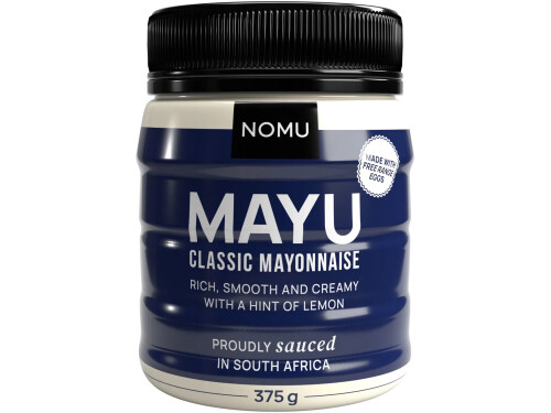 NOMU MAYU Classic Mayonnaise 375g jar front view