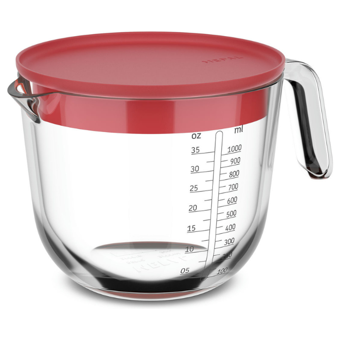 Mepal Chef It Glass Measuring Jug With Lid - 1L - Image 3
