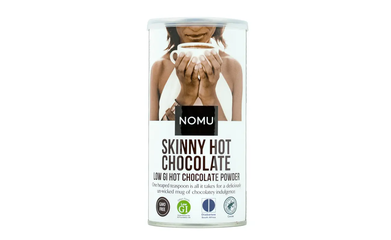 NOMU Skinny Hot Chocolate 200g Tube
