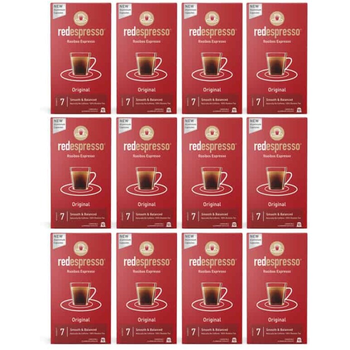 Red Espresso pure rooibos aluminium capsules