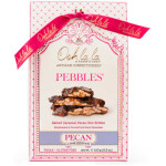 Ooh La La Artisan Confectionery Pecan Pebbles in Dark Chocolate 150g packaging