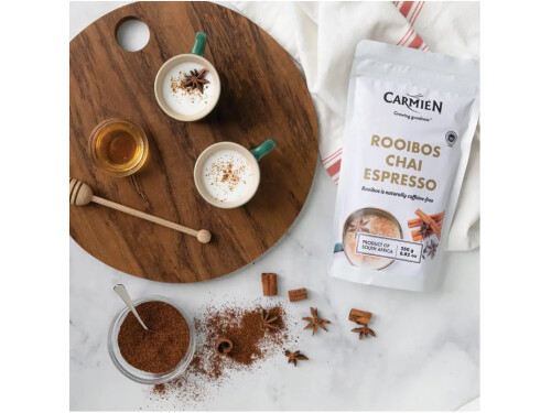 Caffeine‑free rooibos chai espresso blend
