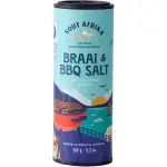 Sout Afrika Braai and BBQ Salt 150g bottle