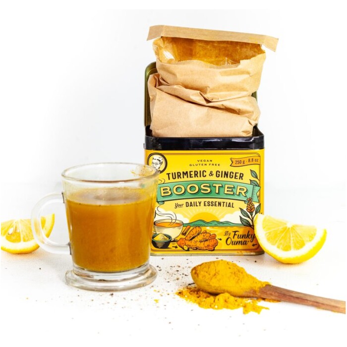 Funky Ouma Turmeric and Ginger Booster 250g - Image 4