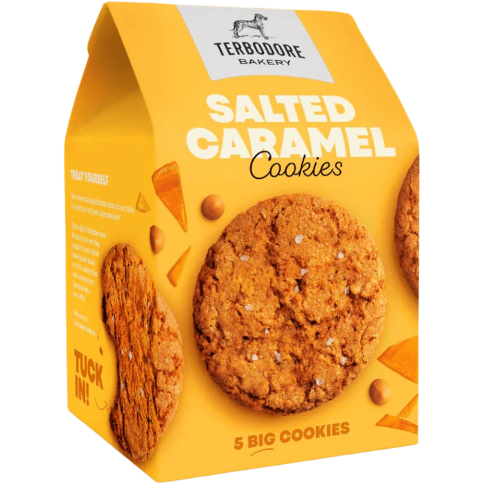 Terbodore Salted Caramel TERBODORE Cookies – Handmade Gourmet Cookies (Multiple Variants) - Image 1