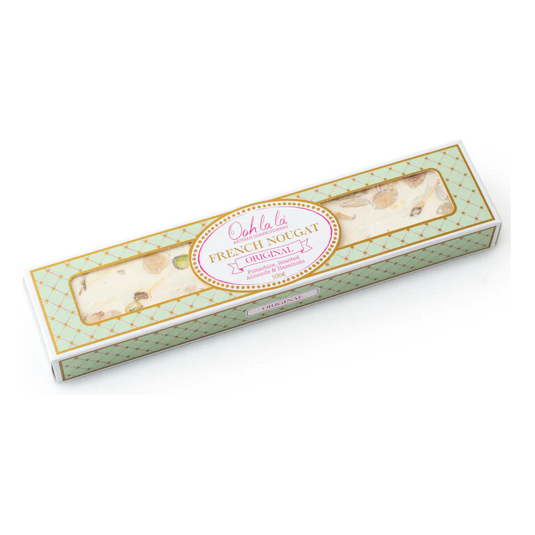 Ooh La La Artisan Confectionery Original Nougat 100g packaging