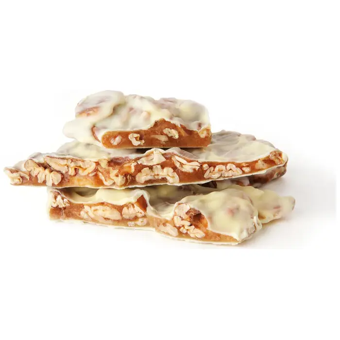 Luxury white chocolate pecan treats