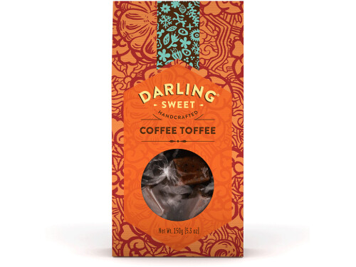 Darling Sweet Coffee Toffee 150g packaging