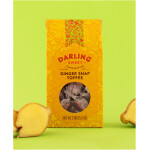 Handcrafted ginger and butter‑caramel toffee by Darling Sweet