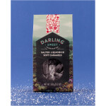 Darling Sweet Salted Liquorice Soft Caramels 150g packaging