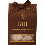 1701 Belgian Chocolate Infused Honey Nougat Box 160g front view
