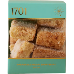 1701 Macadamia Nougat Shortbread Biscuit Box 200g front view