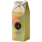 1701 Milk Chocolate Enrobed Macadamia Pearls packaging front view 200g