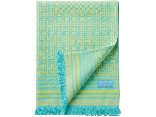 African Jacquard 100% Cotton Penta Table Runner - Lemon