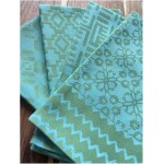 African Jacquard 100% Cotton Penta Napkins (Set of Four)