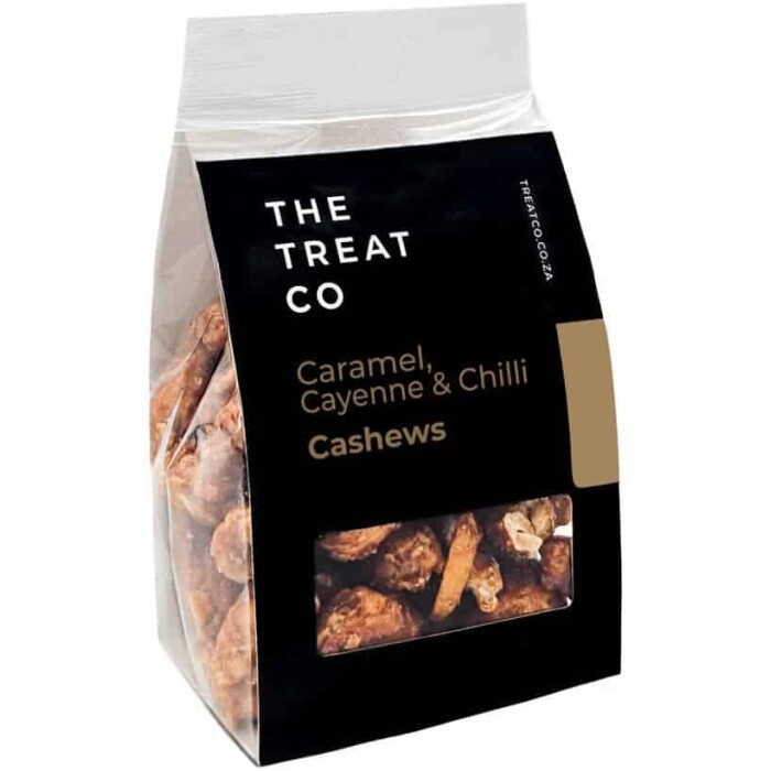 The Treat Co. Caramel, Cayenne & Chilli Cashews - Image 2
