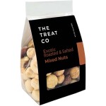 The Treat Co. Exotic Roasted & Salted Mixed Nuts packaging