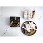 - Assorted handmade fudge, brittle, marshmallows, and honeycomb from The Treat Co.