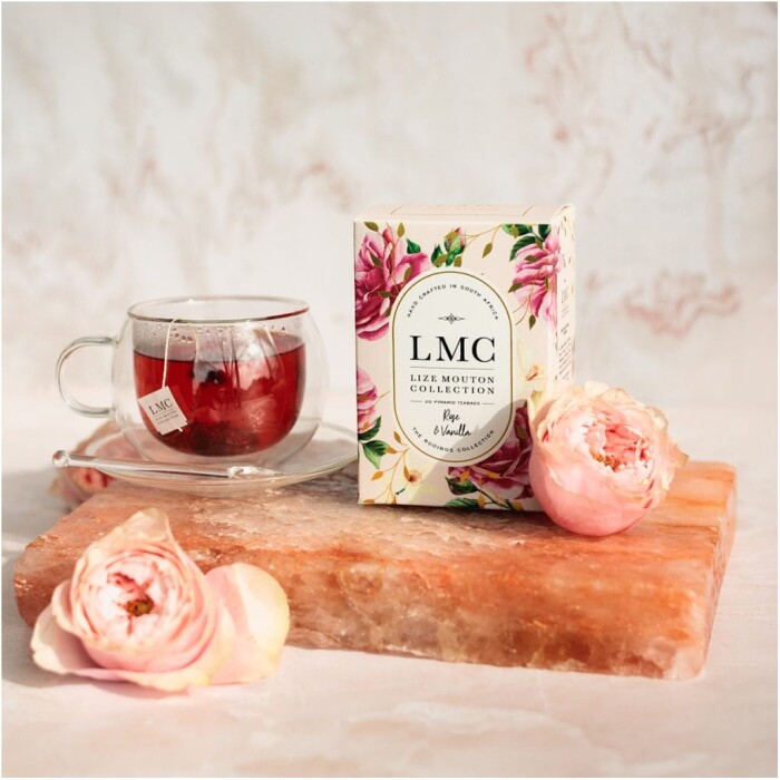 Lize Mouton Collection rose and vanilla rooibos blend