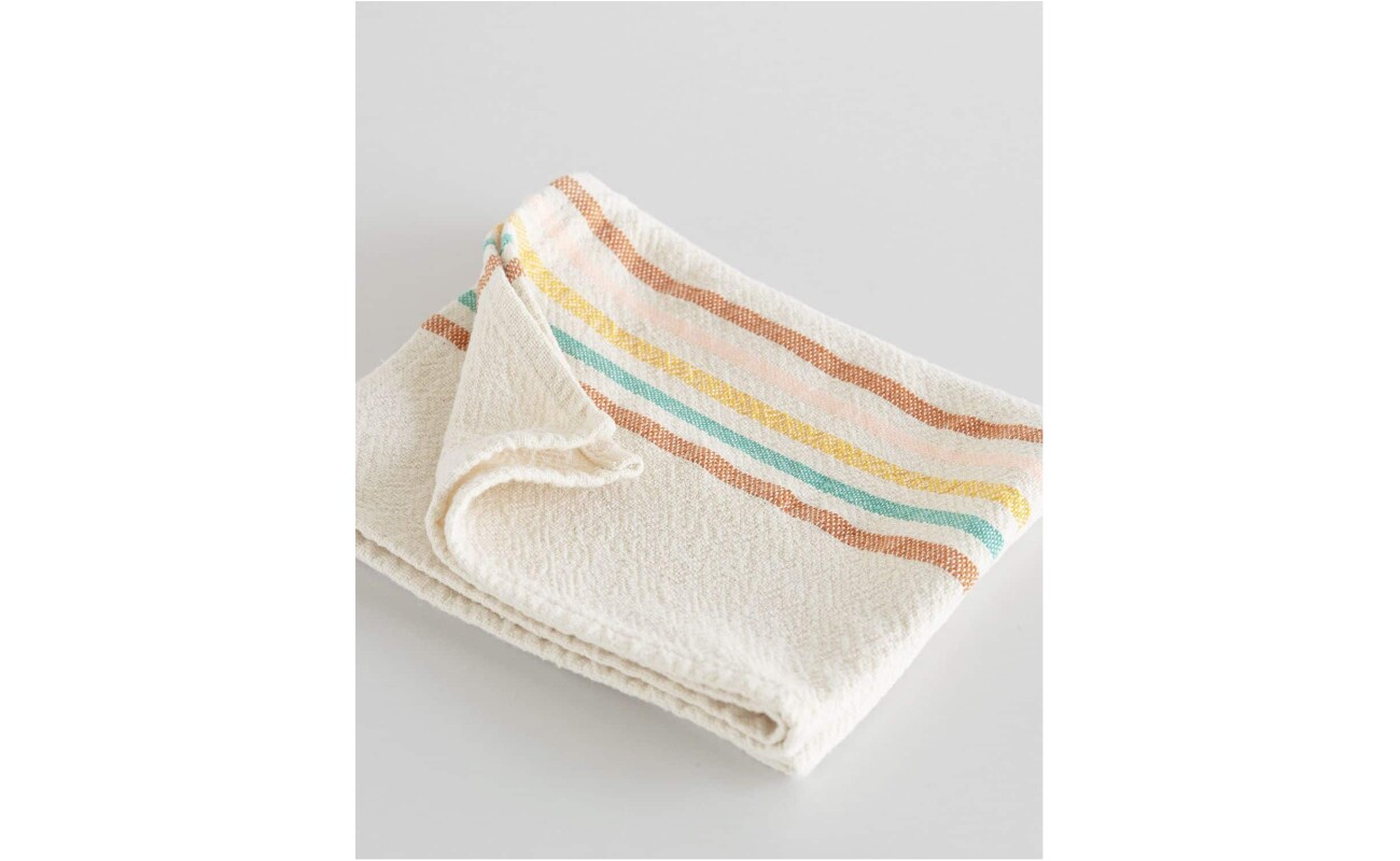 Barrydale Hand Weavers Medium Country Towel with Stripes on Ends