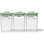 OXO 3‑Piece POP Container Set Limited Edition Pistachio