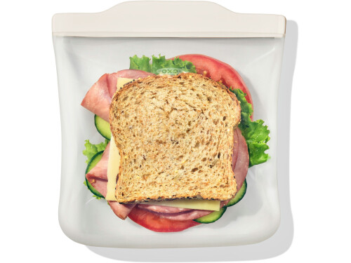 OXO Silicone Sandwich Bag 828ml – front view