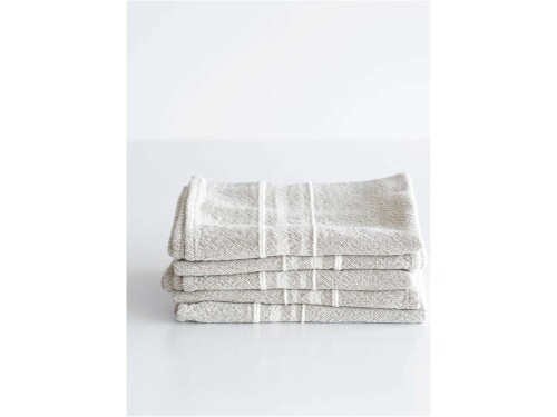 - Barrydale Hand Weavers Small Contemporary Towel with Variegated Stripes