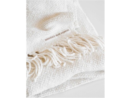 Barrydale Hand Weavers Thick Weave Blanket - Natural
