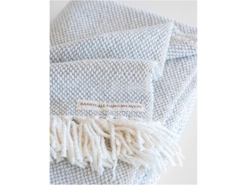 Barrydale Hand Weavers Thick Weave Blanket folded