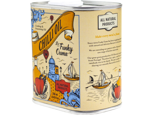 Funky Ouma Chilli Oil product close‑up