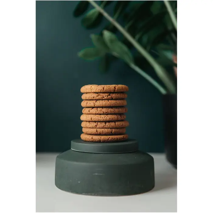Traditional ginger biscuits made with real ginger