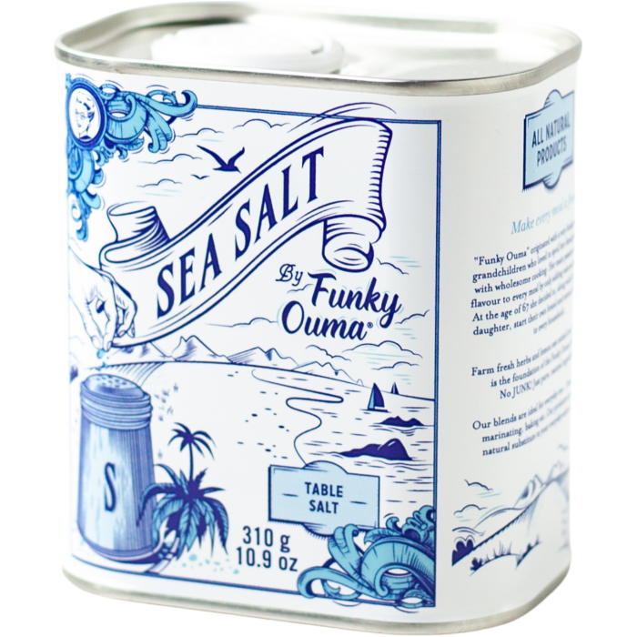 Funky Ouma Sea Salt 300g Tin - Image 2