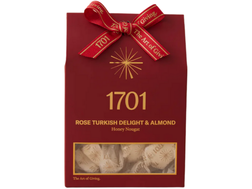 1701 Rose Turkish Delight & Almond Honey Nougat Box