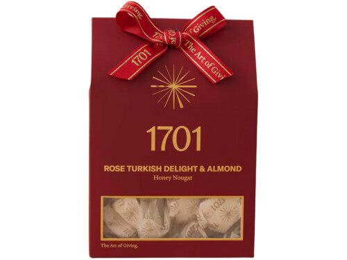 1701 Rose Turkish Delight & Almond Honey Nougat Box