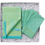 African Jacquard 100% Cotton Table Gift Set